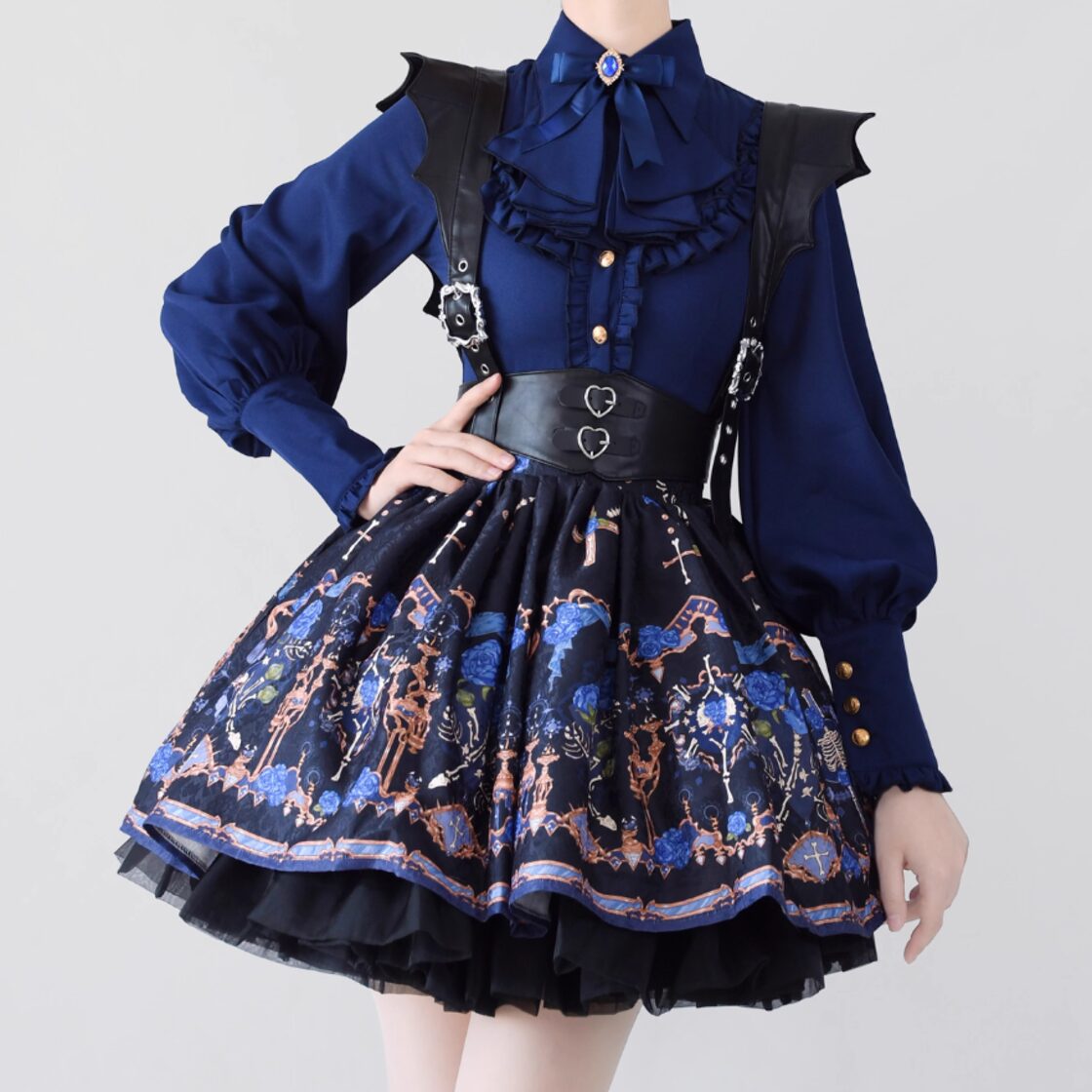SEASONZ ソフトロリータ ブラウス 長袖 大人増し 上品 フリル