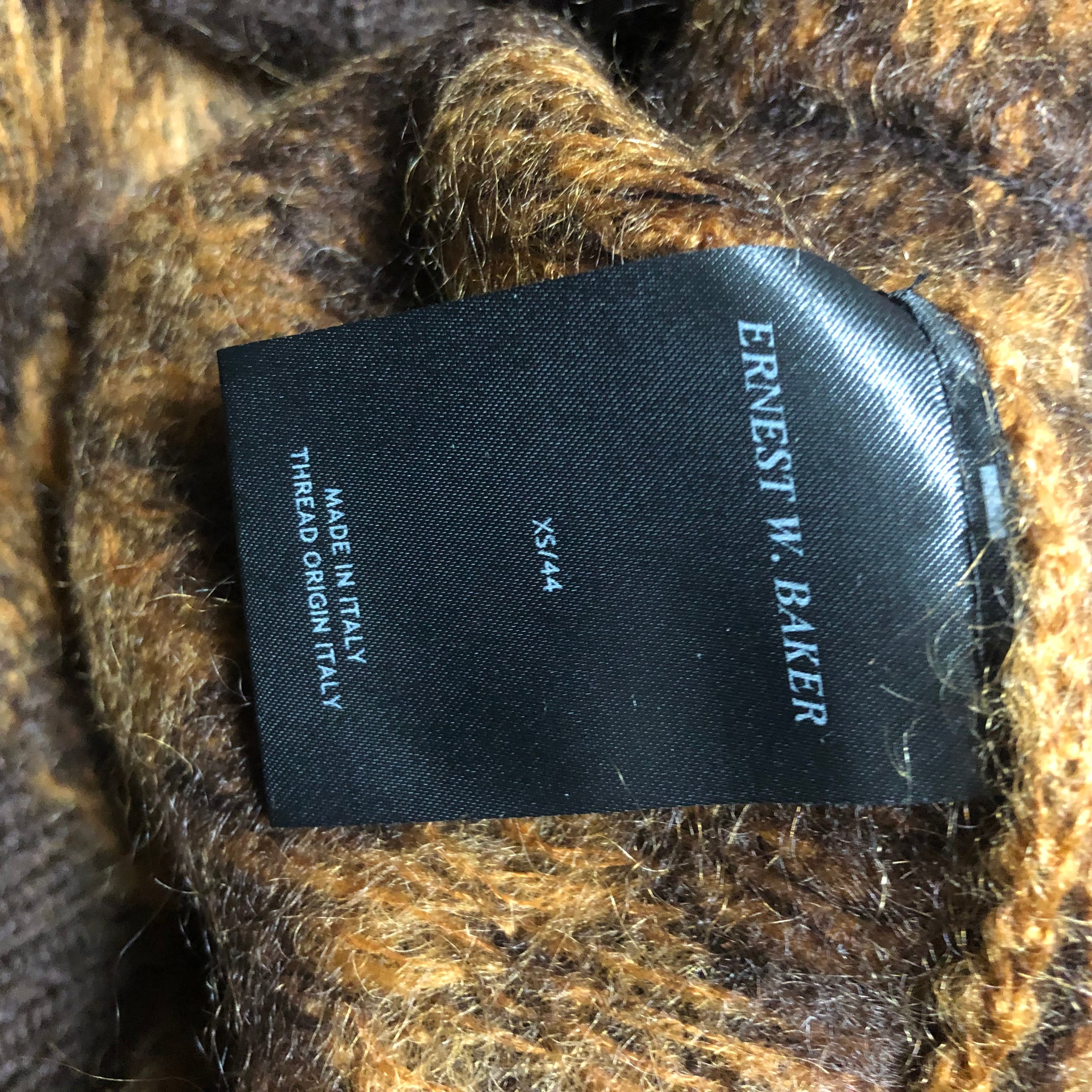 ERNEST W BAKER Mohair Cardigan カーディガン 2025年最新】ernest w baker カーディガンの人気アイテム - メルカリ
