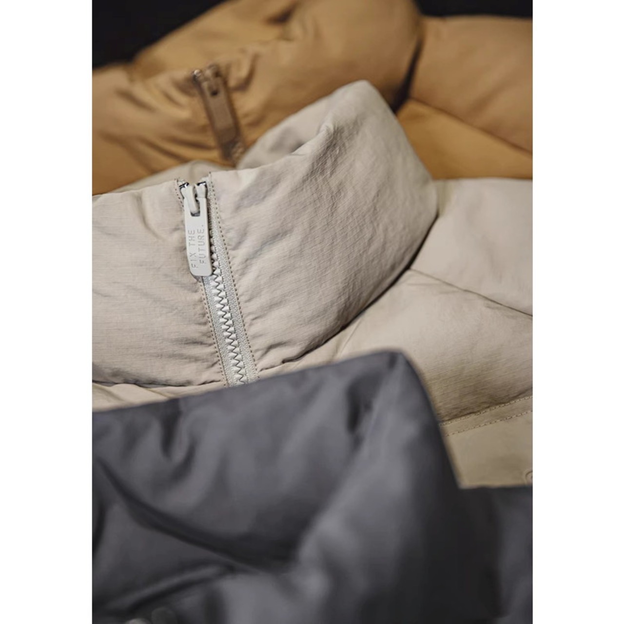 Long Sleeve Hip-Length Short Down Jacket ◇3color H0975