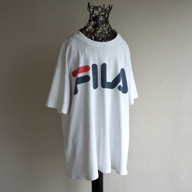 1990s USA製 [FILA] Tシャツ ホワイト 表記(M) フィラ | MAGNOLIA WEBSTORE