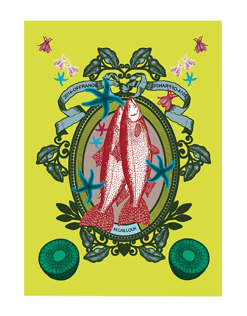 Michaël Cailloux　グリーティングカード　№67-19