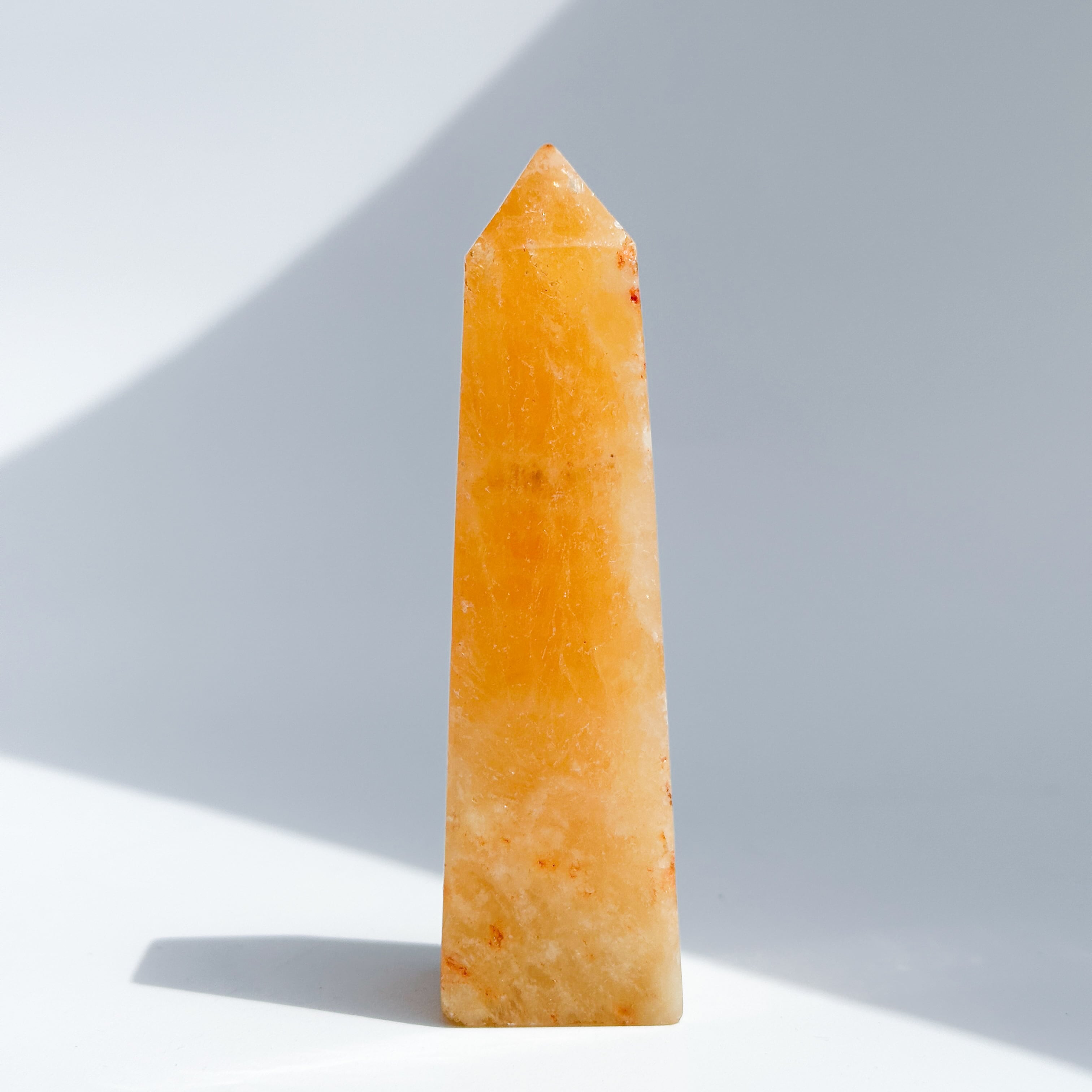 オレンジカルサイト タワー型64◇ Orange Calcite ◇天然石・鉱物