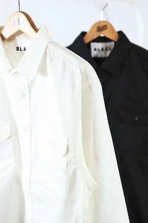 Long Sleeves Work Shirt [OFF WHITE]