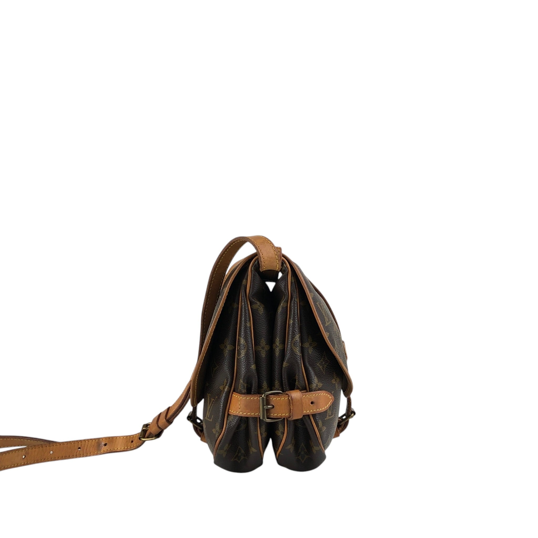 LOUIS VUITTON ルイヴィトン モノグラム ショルダーバッグ ブラウン