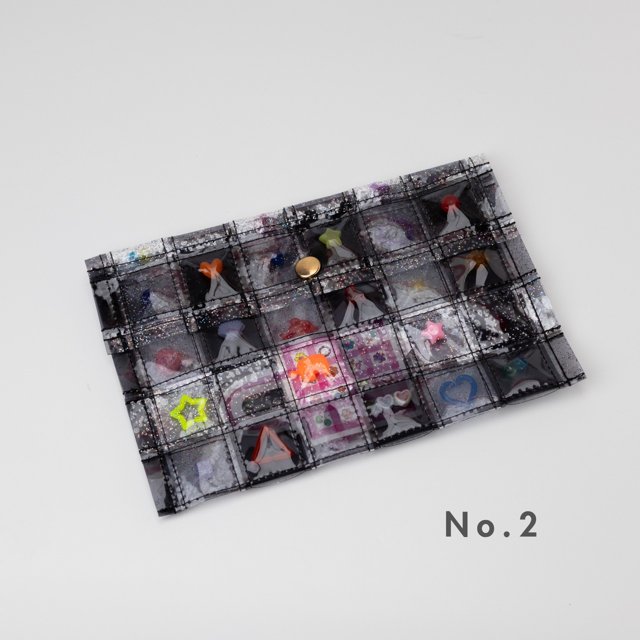 < YURIKO ETO > ポーチ - black