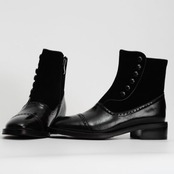 Cavalière Suede Mix Short Boots F0845