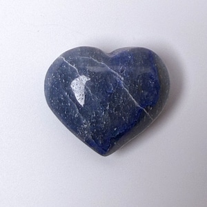 ブルーアベンチュリン01 ハート ＊ Blue Aventurine ＊ 天然石