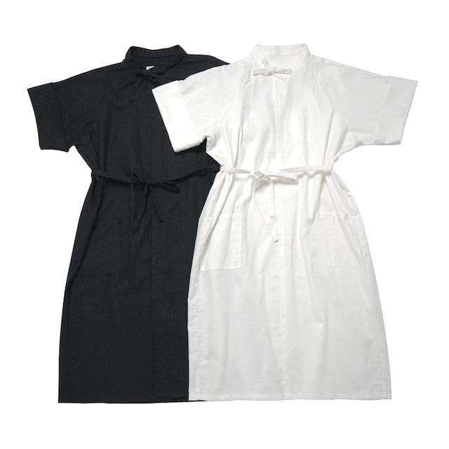 綿麻 half sleeve surgical gown