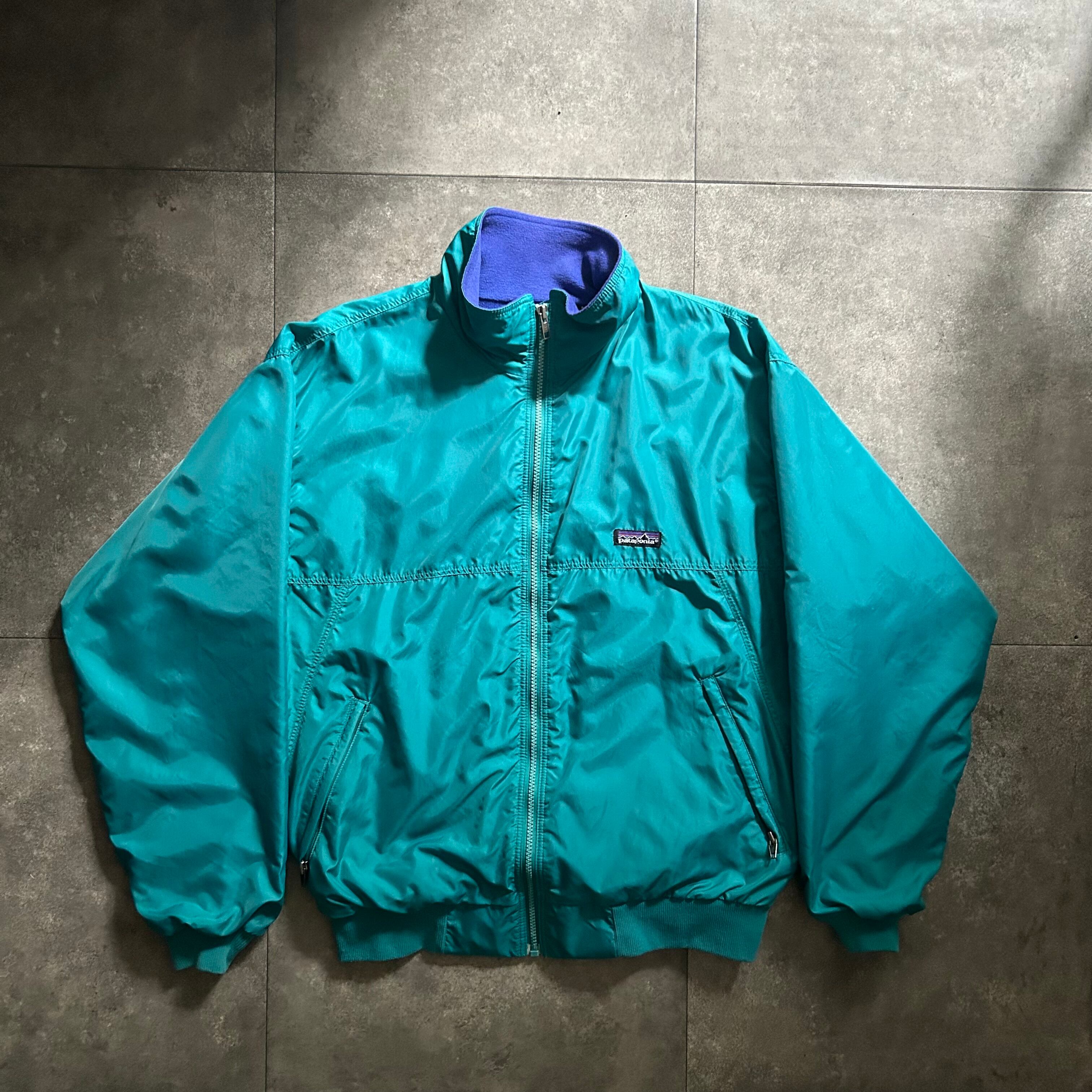 80s90s パタゴニア シェルドシンチラ USA製 ブルー M相当