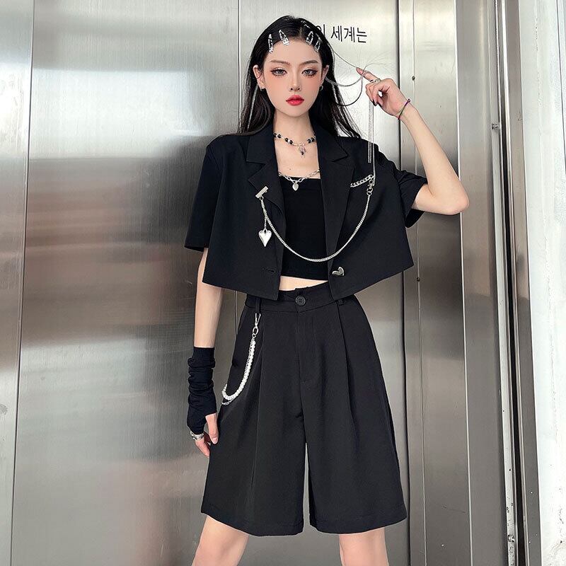 ダークサマーショート薄手コート ショーツ 夏物 ブルマー ケッペル84648455067