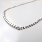 Bar & Ball Chain Necklace (45cm)