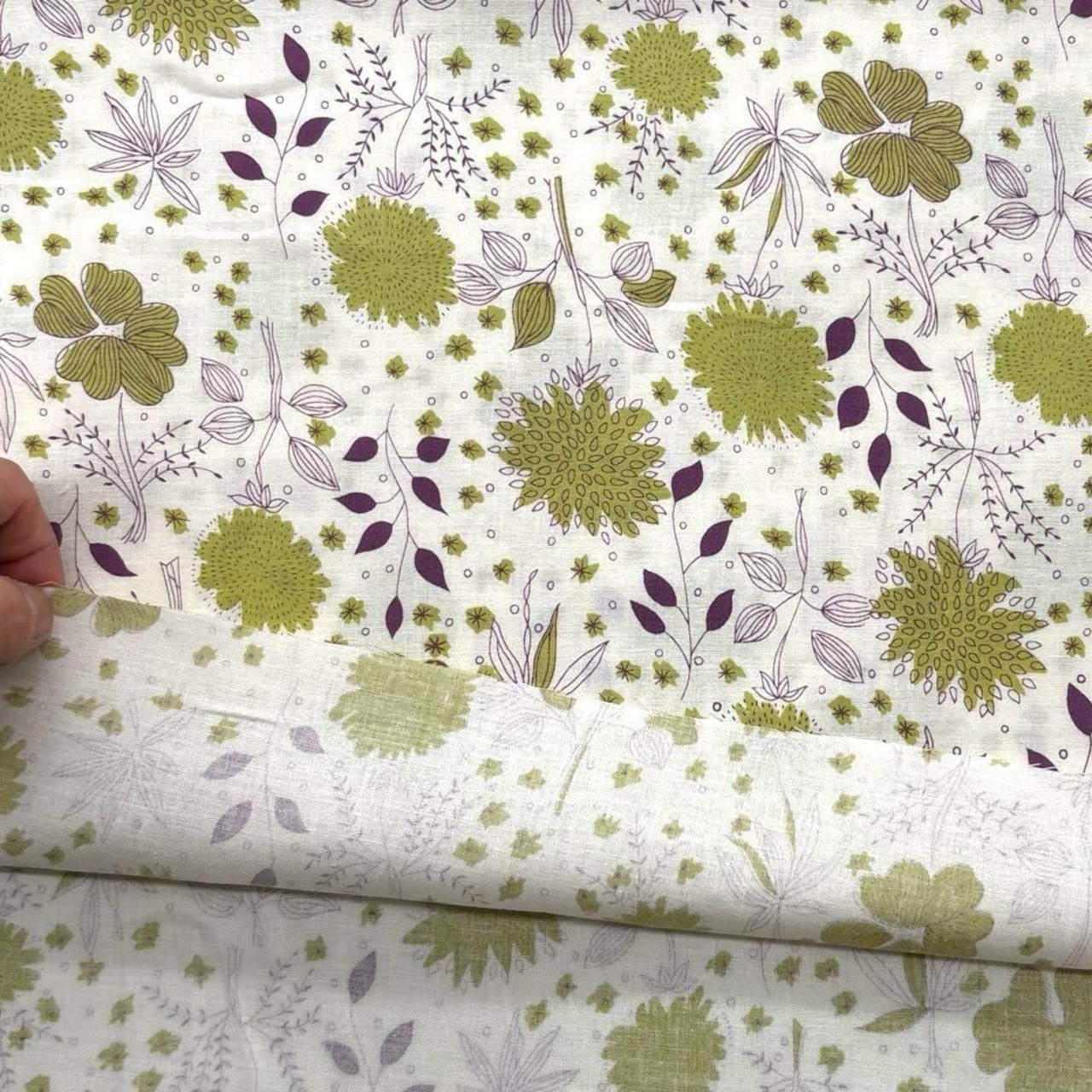 Cdr385-1◆50cm◆S◆綿100%シャーティング生地◆花柄