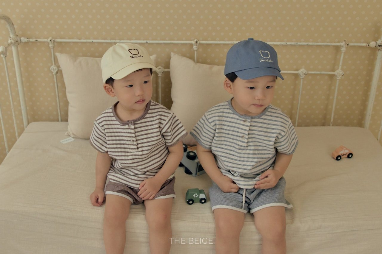 [THE BEIGE] Waffle Short sleeve T-shirt / [더베이지] 와플반팔티