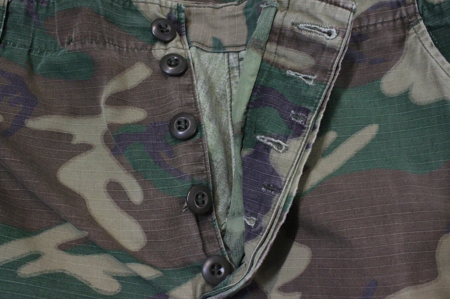 70s (1978) US ARMY Jungle Fatigue Pants 
