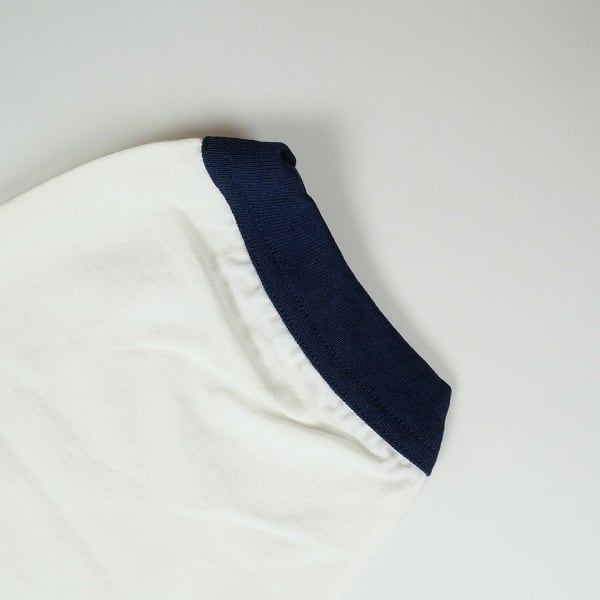 Size【M】 TENDERLOIN テンダーロイン TRIM TEE WHITE リンガーTシャツ