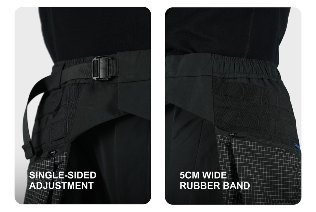 REINDEE LUSION 25SS レイヤード構造マルチポケットエプロン