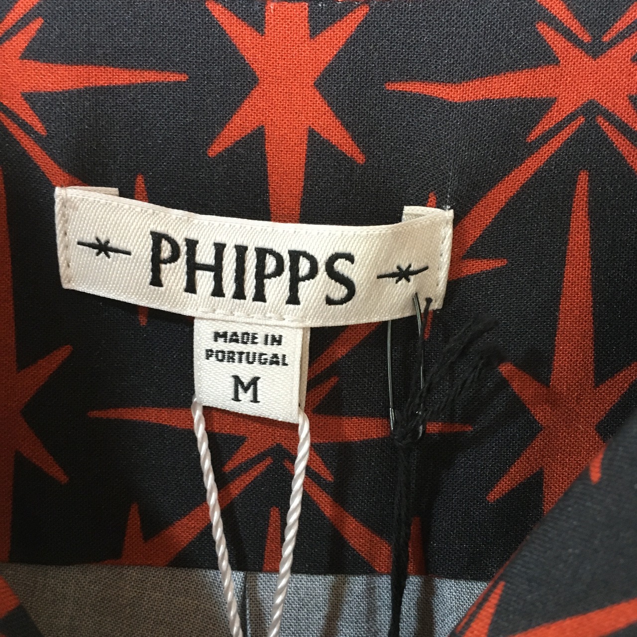新品 PHIPPS ボウリングシャツ ヴィンテージスタイル 開襟 柄シャツ 
