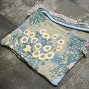 kroneko original sun flower rug shoulder bag