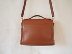 Old Coach 2way Shoulder Bag Brown Leather 90’s Made in USA