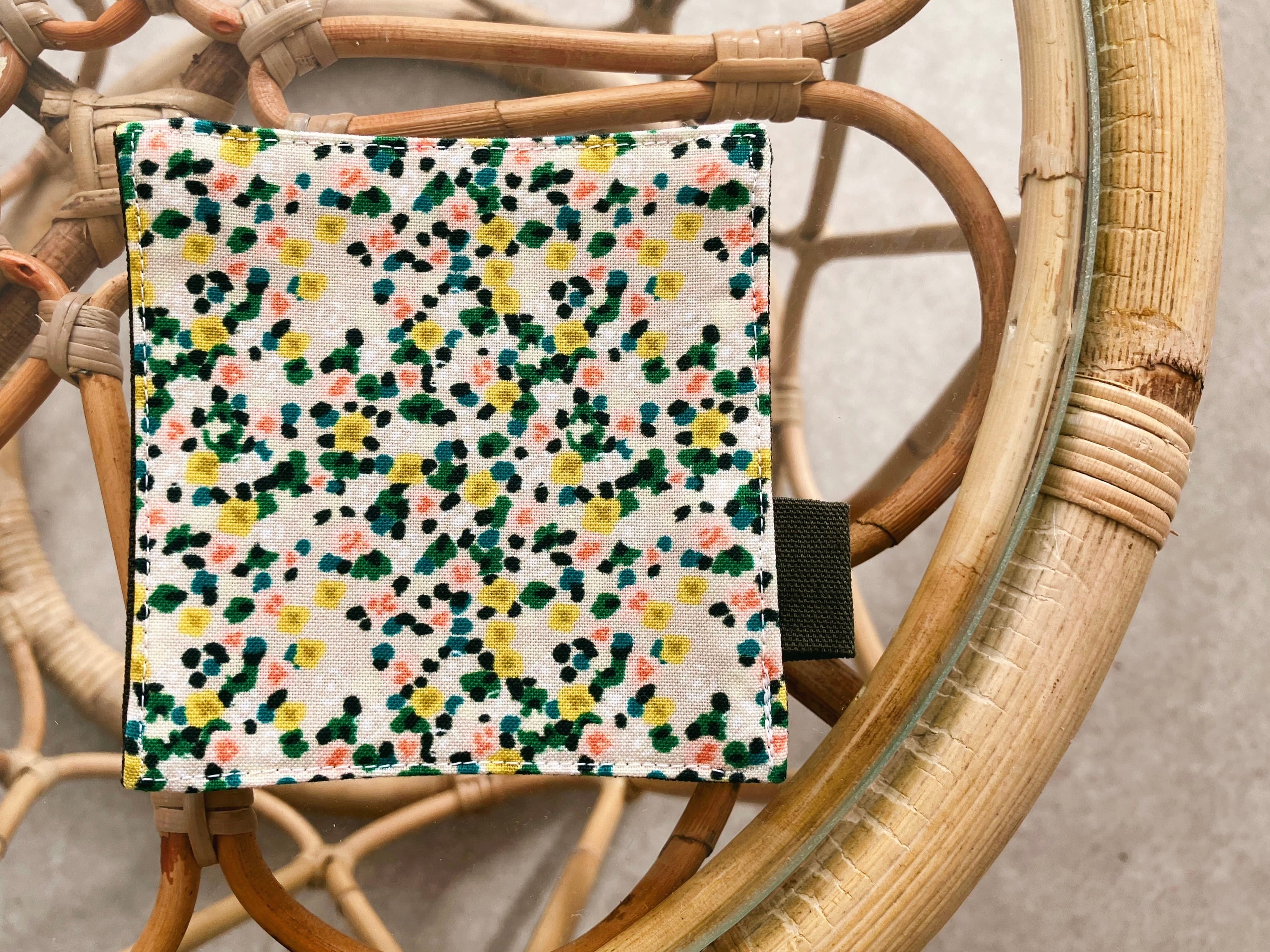 yukino textile 「mini flowers」コースター