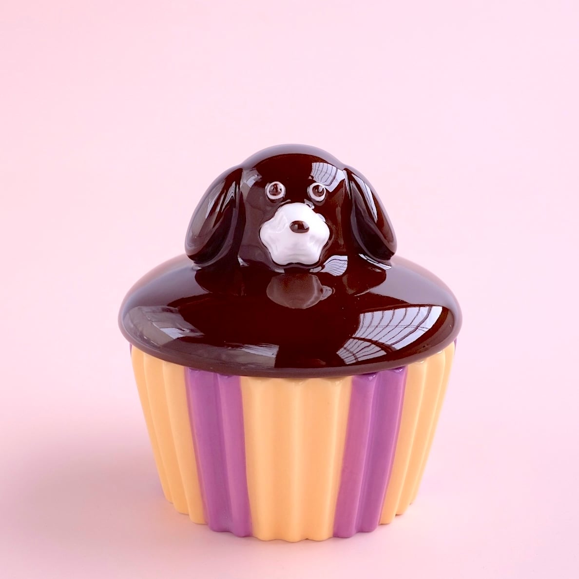Maison terrier】カップケーキ小物入れ「ビターチョコ」 | GYAFUN