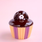 【Maison terrier】カップケーキ小物入れ「ビターチョコ」