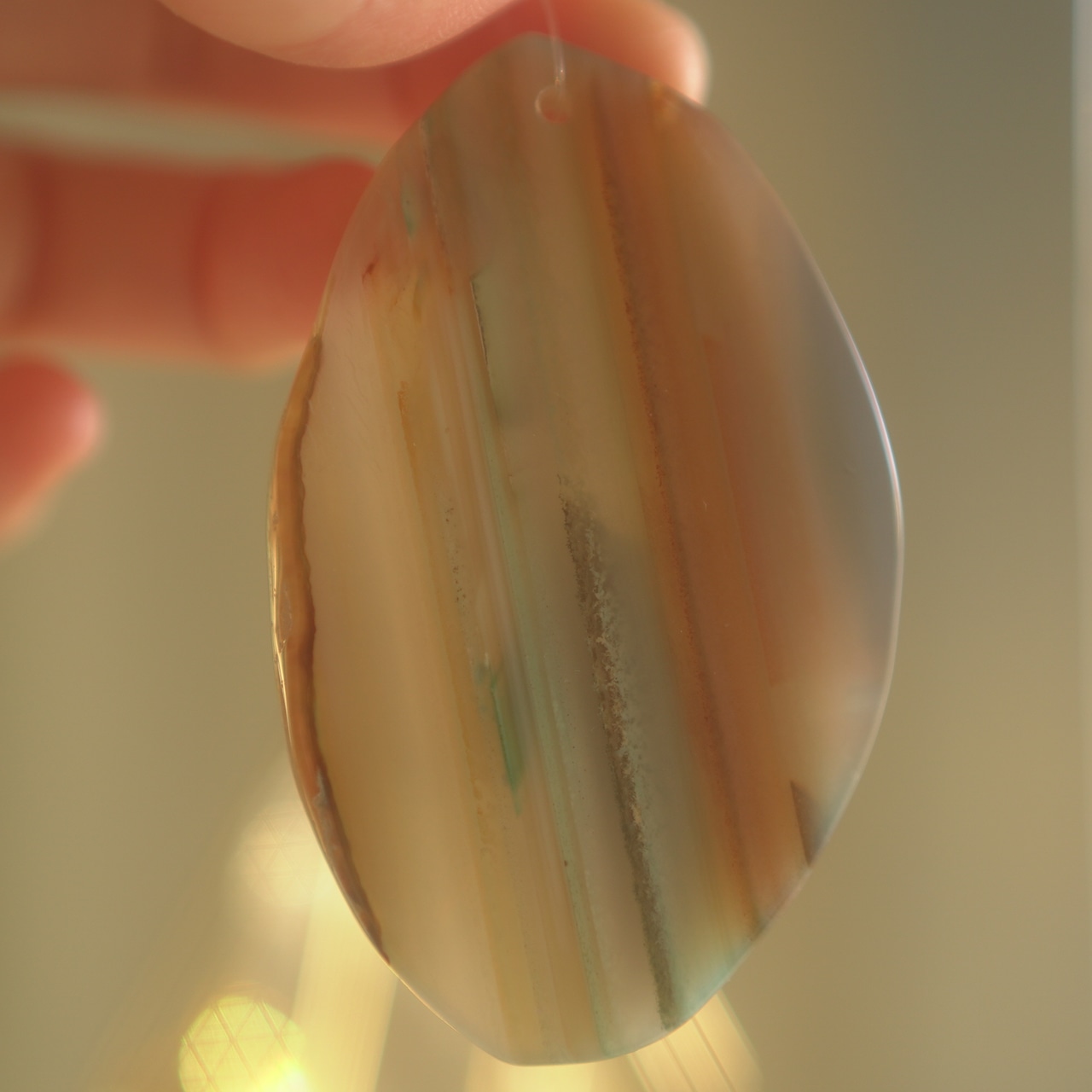 Snowy Mountain - アゲートヒーリングチャイム / Agate Healing Chime 1456