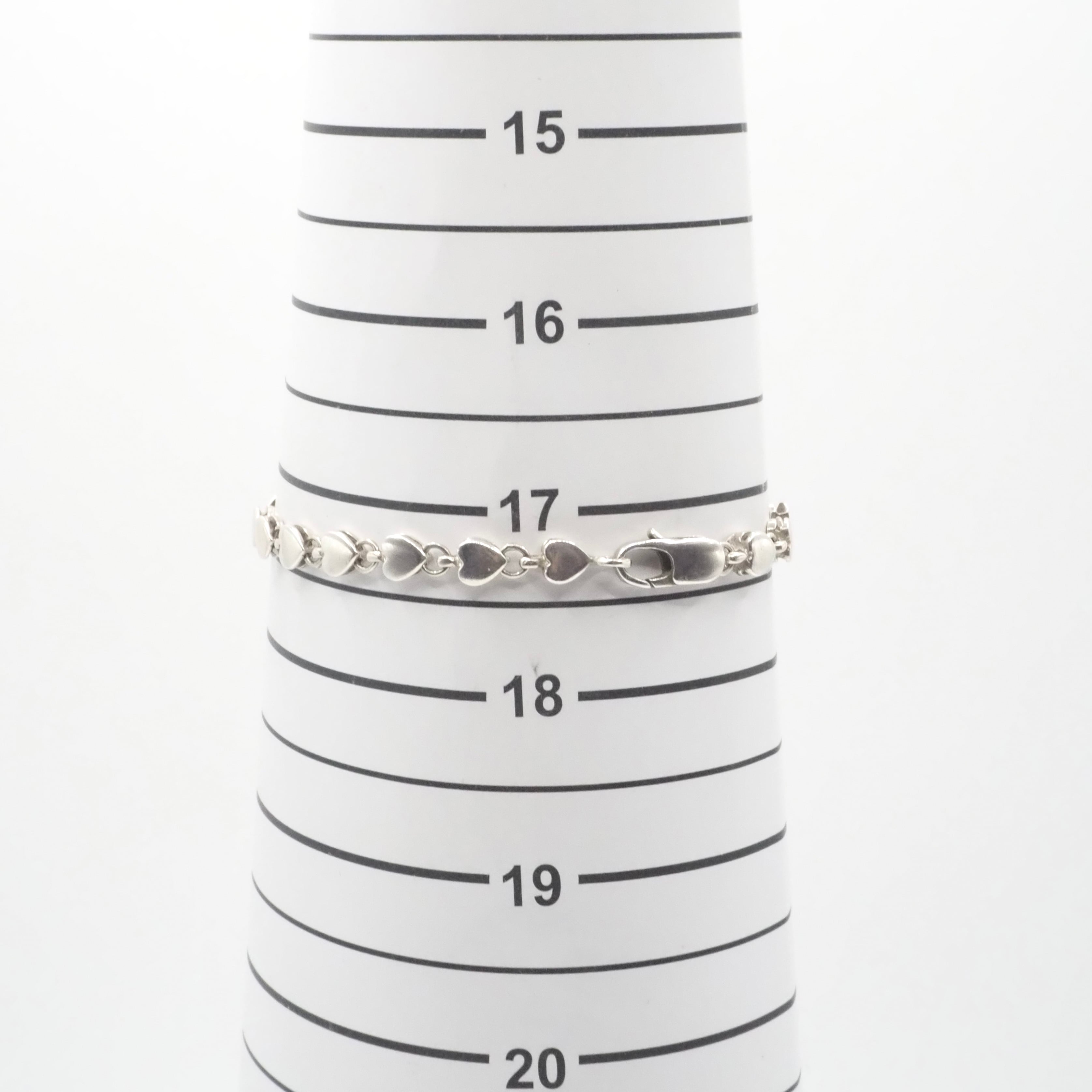 ティファニー パフハート ブレスレット 約17.5cm 925 シルバー Tiffany&Co. パフハート ブレスレット シルバー925 ティファニー