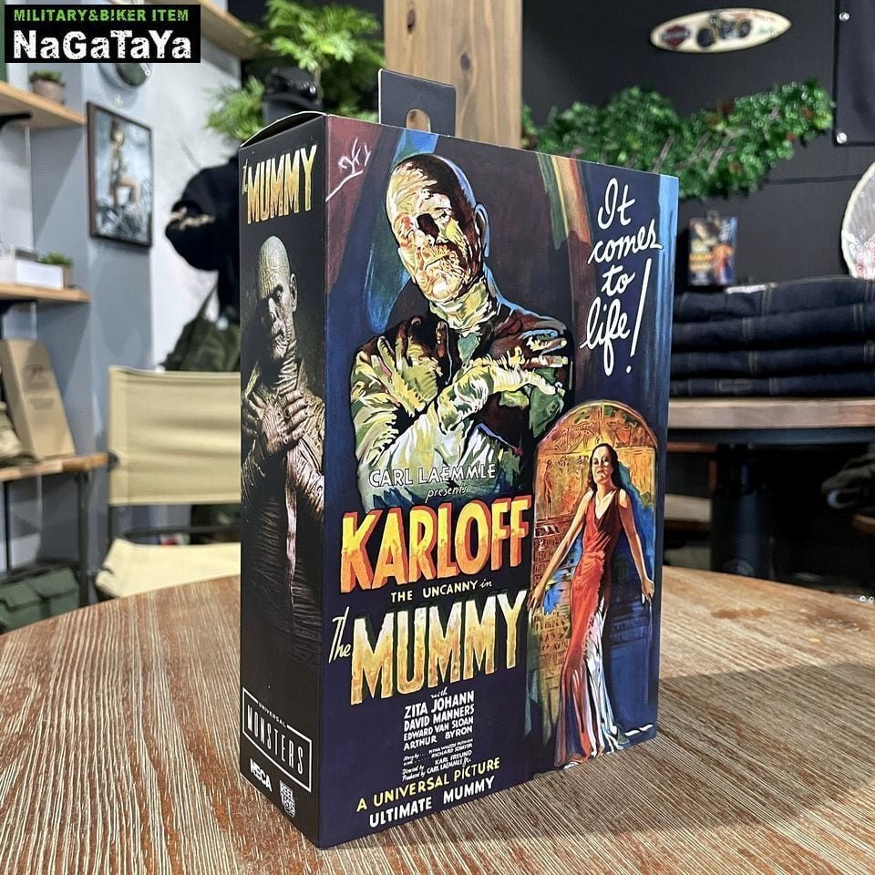 新品 NECA社製 ネカ ユニバーサルモンスター/ ミイラ再生 The Mummy