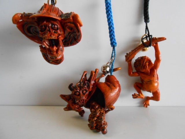 ♯Kpt13EZカプセルQミュージアム妖怪根付3立体図百鬼夜行5種 | Pay ID