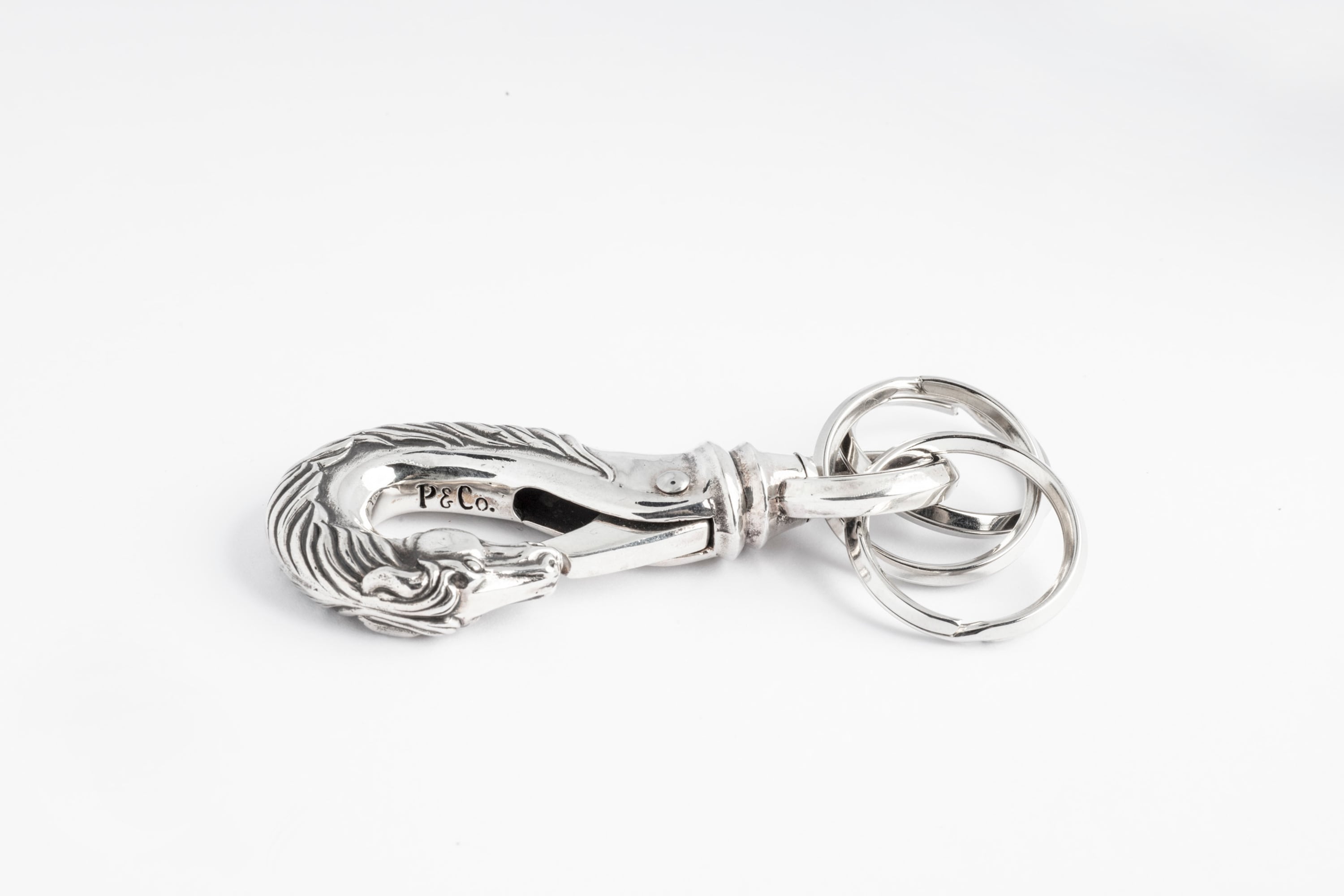 HORSE KEY HOOK SILVER (M SIZE) | Peanuts&Co