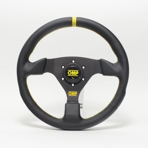 OMP TRECENTO ステアリングホイール （レザータイプ）300mm トレチェント