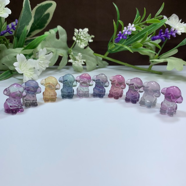 ｰ在庫セールｰ大家族☆可愛いフローライト･トイプードル