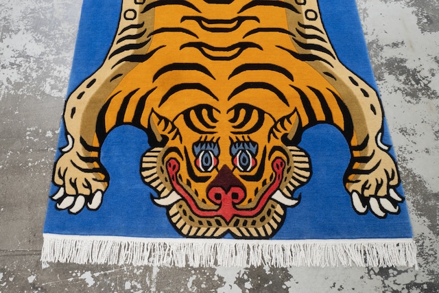 Tibetan Tiger Rug 《Lサイズ•ウール096》チベタンタイガーラグ