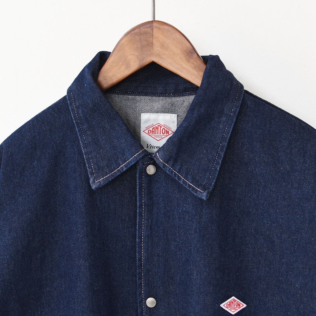 DANTON [ダントン] M COTTON DENIM COVERALL [DT-B0400 DNS] コットン