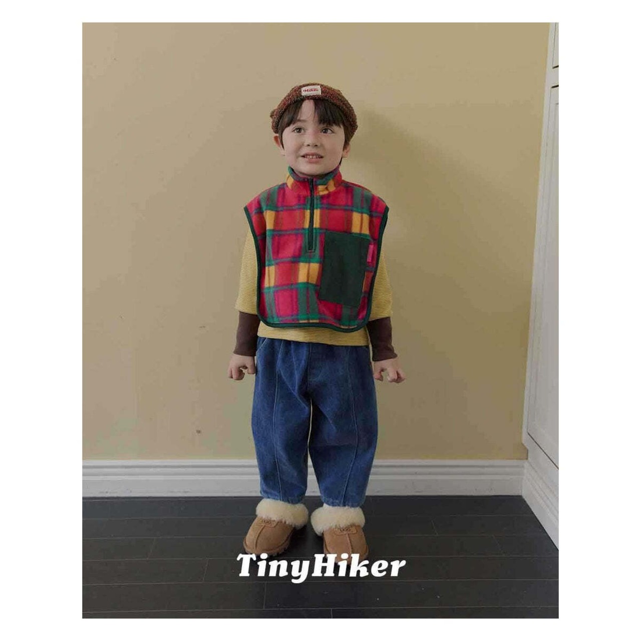 【取寄】Tiny Hiker わたあめリブロンT｜冬服｜韓国子供服
