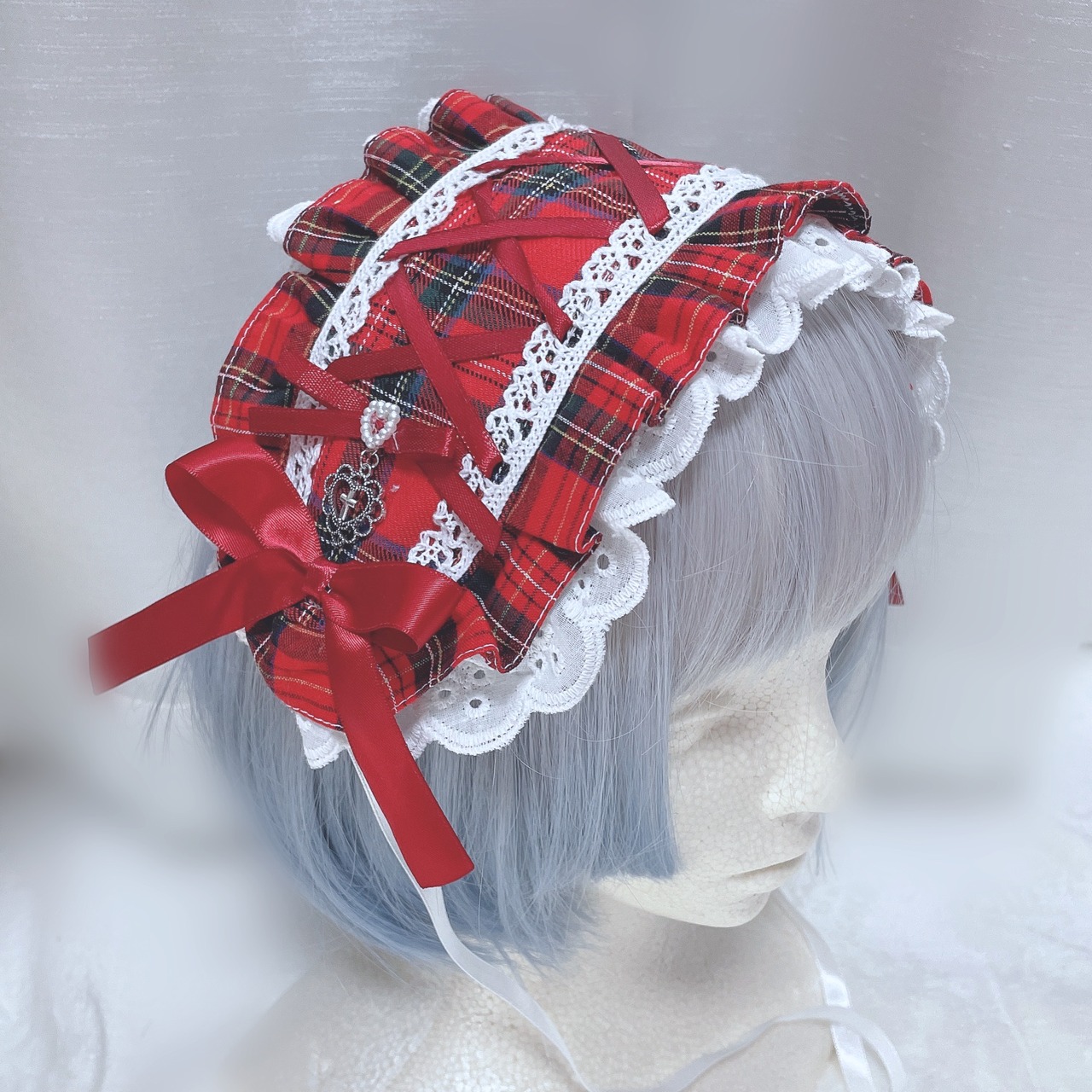 HEIHEI 見やすい ヘッドドレス ブラック
