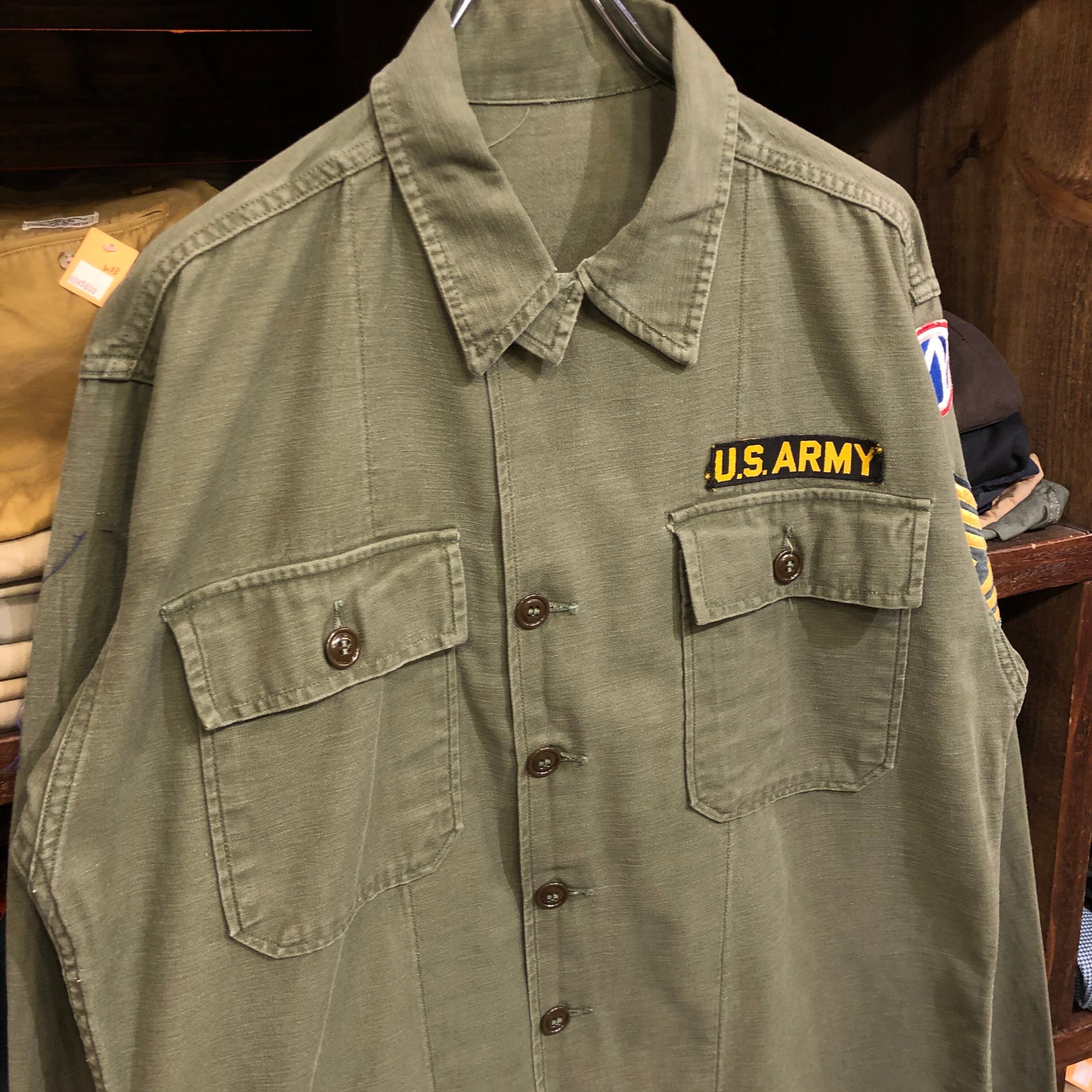 50~60s U.S.ARMY ユーティリティシャツ | VOSTOK