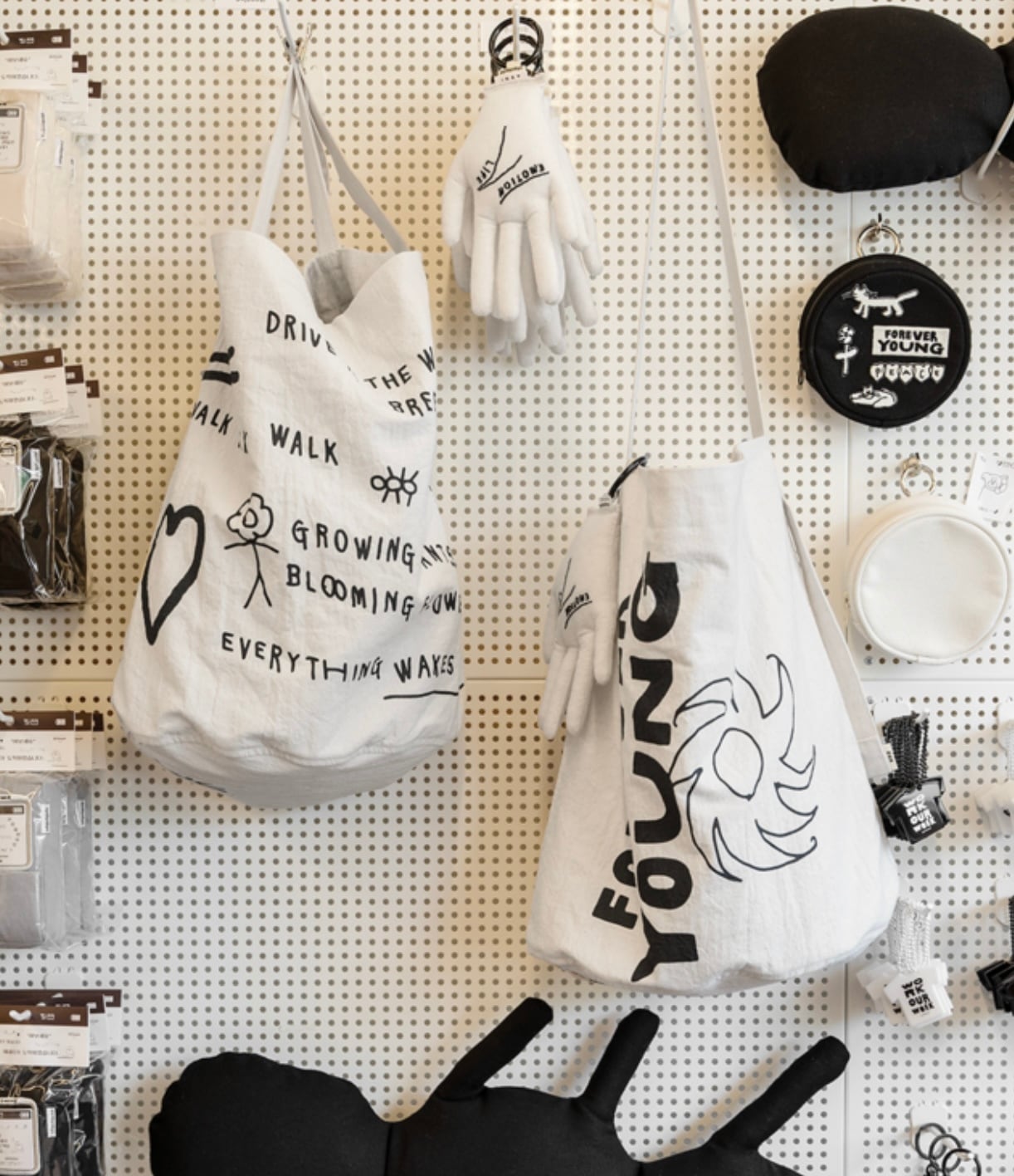 forever young tote bag / フォーエバーヤング トートバッグ エコ