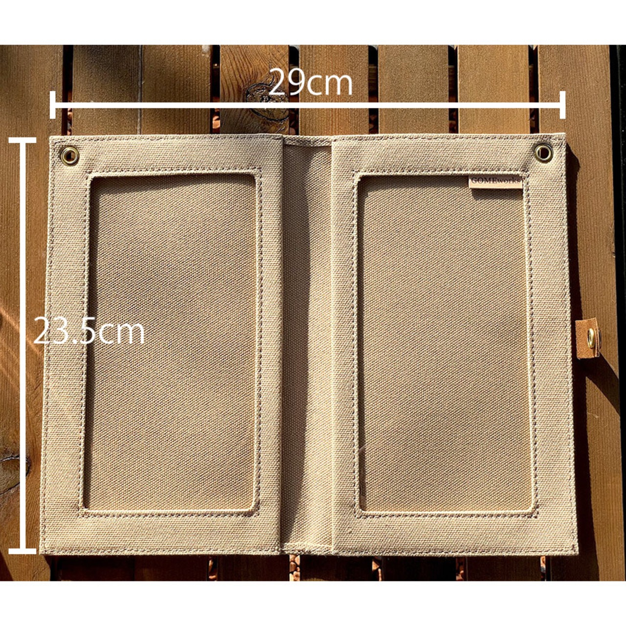 キャリー ザ サン CARRY THE SUN 帆布 専用ケース LEDライト 太陽光充電 防災用品 GOMEworks×Greenfield コラボ商品