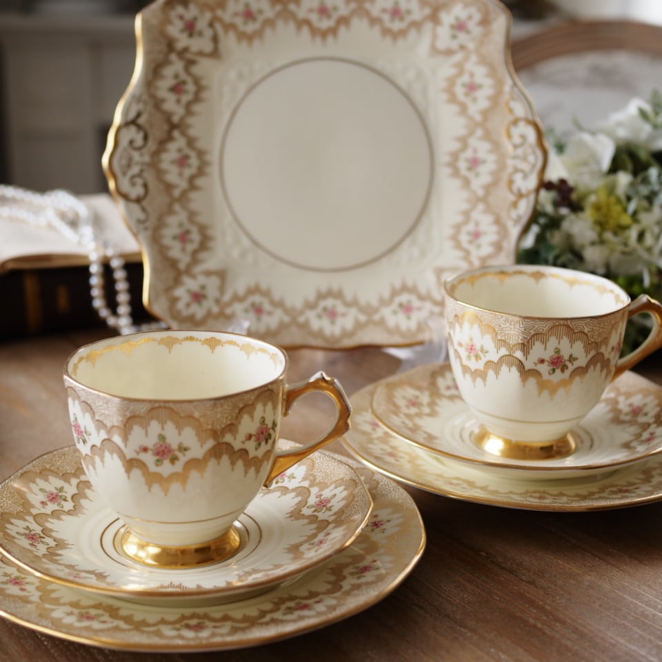 英国 Tuscan 希少 Tea for Two ティーセットB カップ＆ソーサー