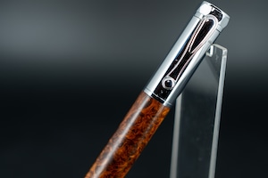 【最高峰の瘤材】ホンジュラスローズウッド 瘤杢 特上 拭き漆 silver FP