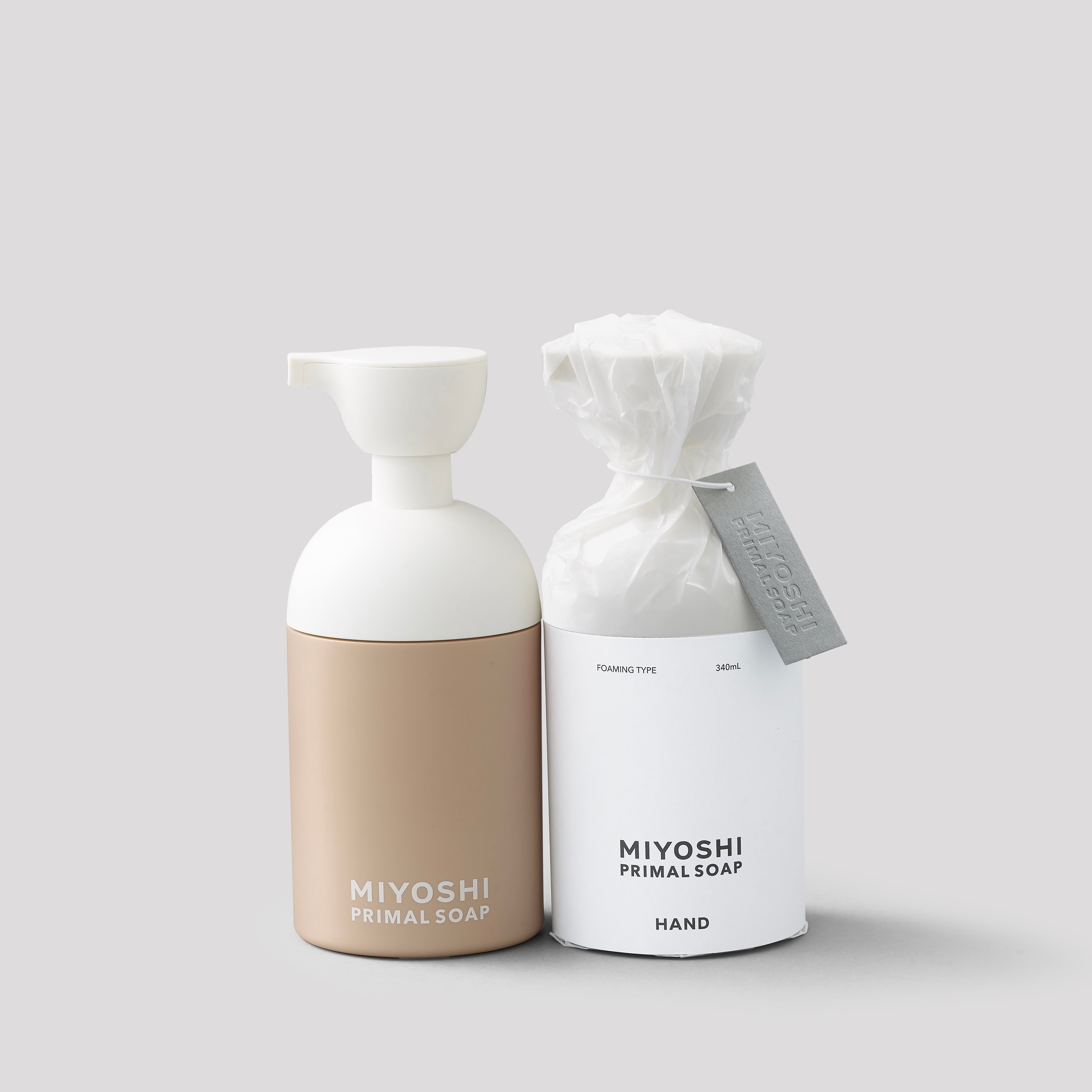 HAND 340ml / MIYOSHI PRIMAL SOAP HAND / 340ml | OFS.TOKYO