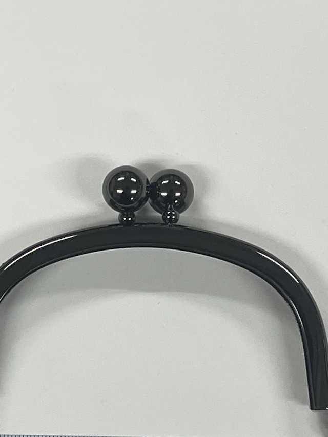 ３３丸(横約10㎝×高さ約5.7㎝)　１３㎜親子玉　（ブラック）