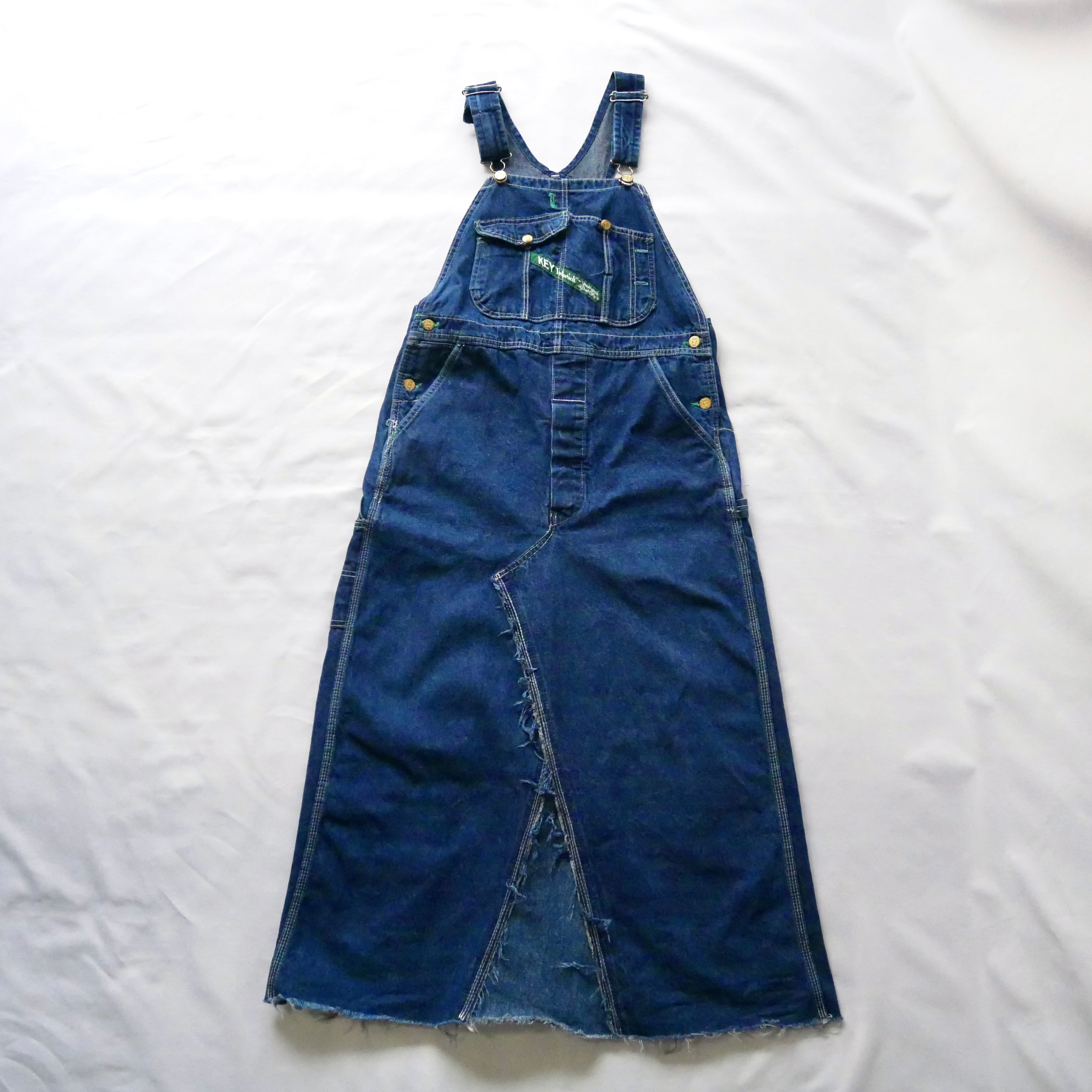 Made in USA KEY overall denim remake onepiece アメリカ製 キー