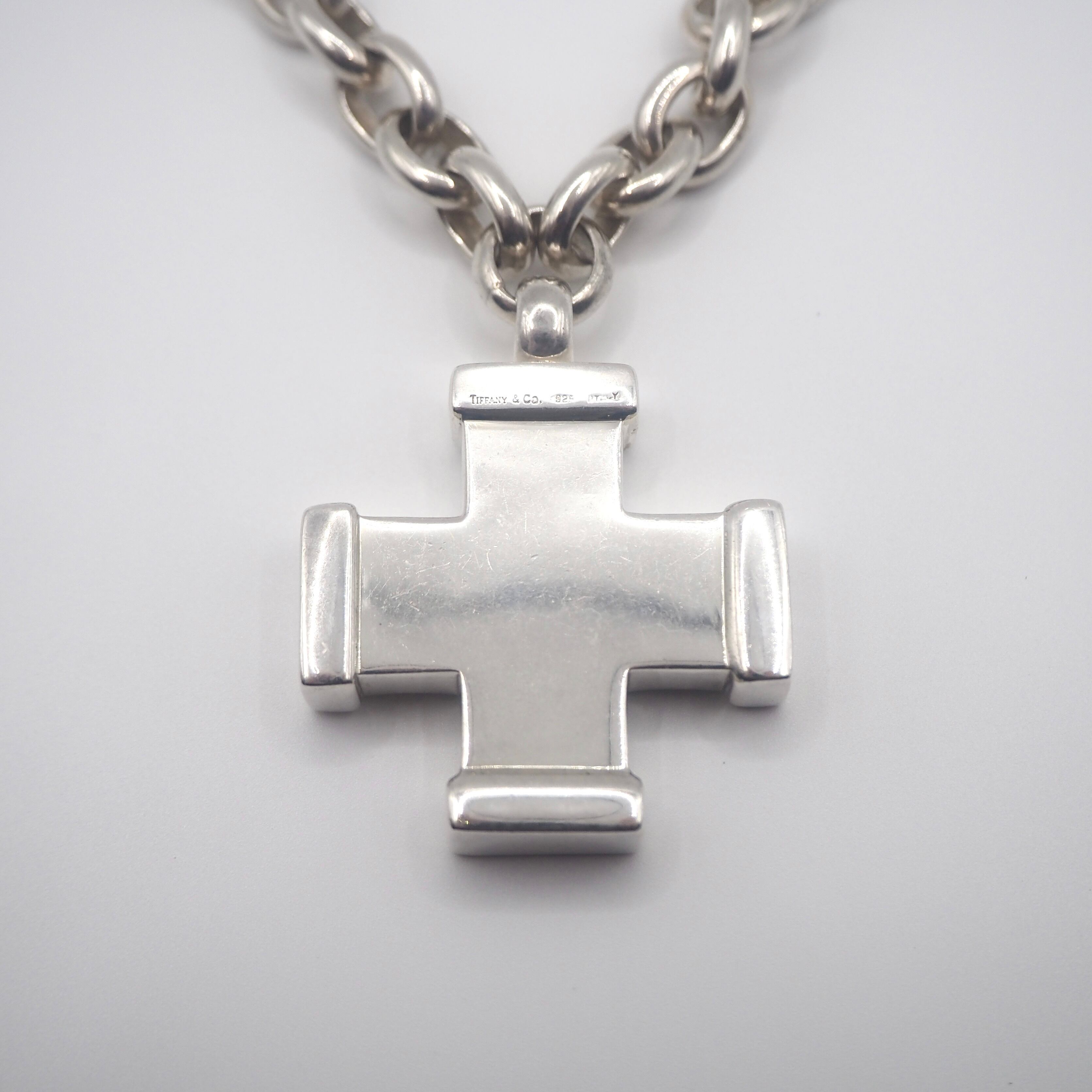 Tiffany&Co. ローマンクロス ネックレス シルバー925 ティファニー
