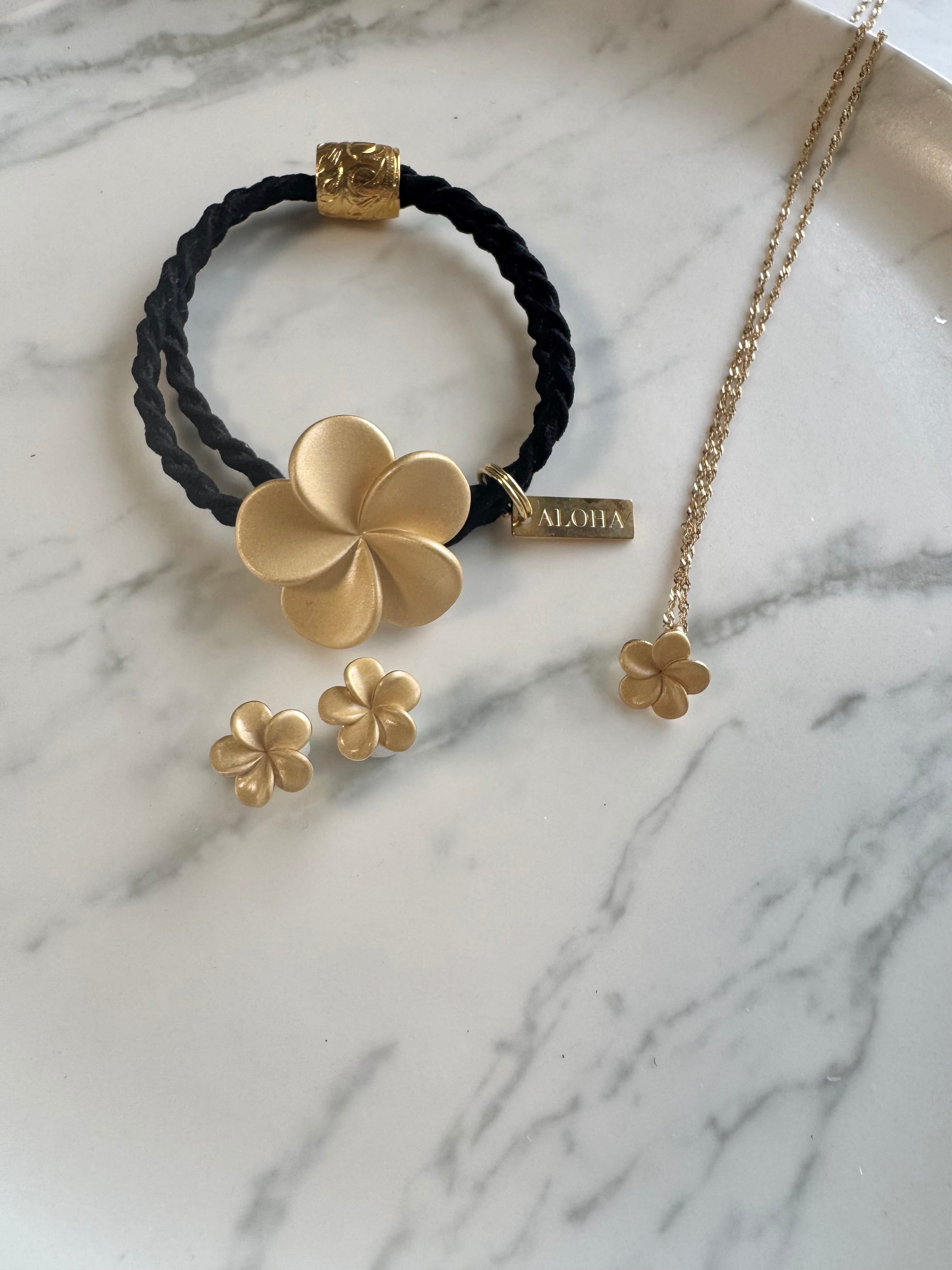 3color】Plumeria hair accessory Hawaiian jewelry(ハワイアン