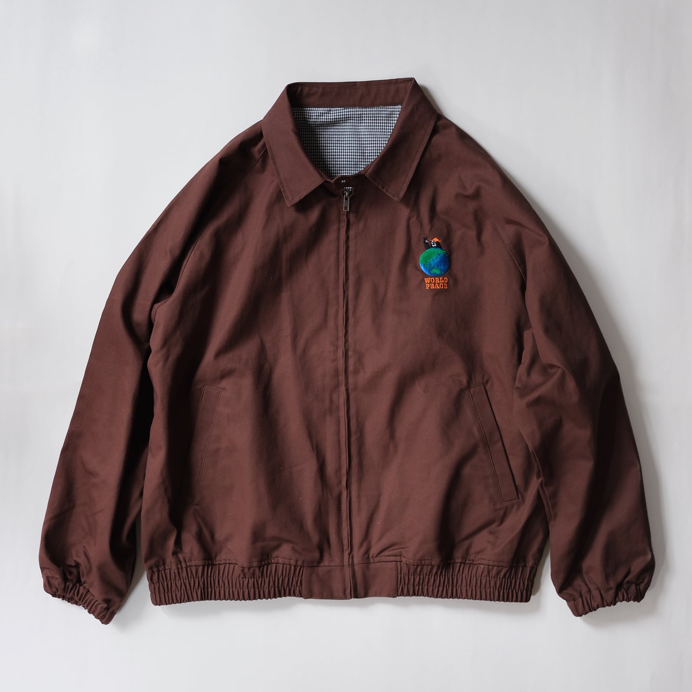 World Peace Cotton Jacket | シシュウブギウギ ｜ Shishuu Boogie Woogie