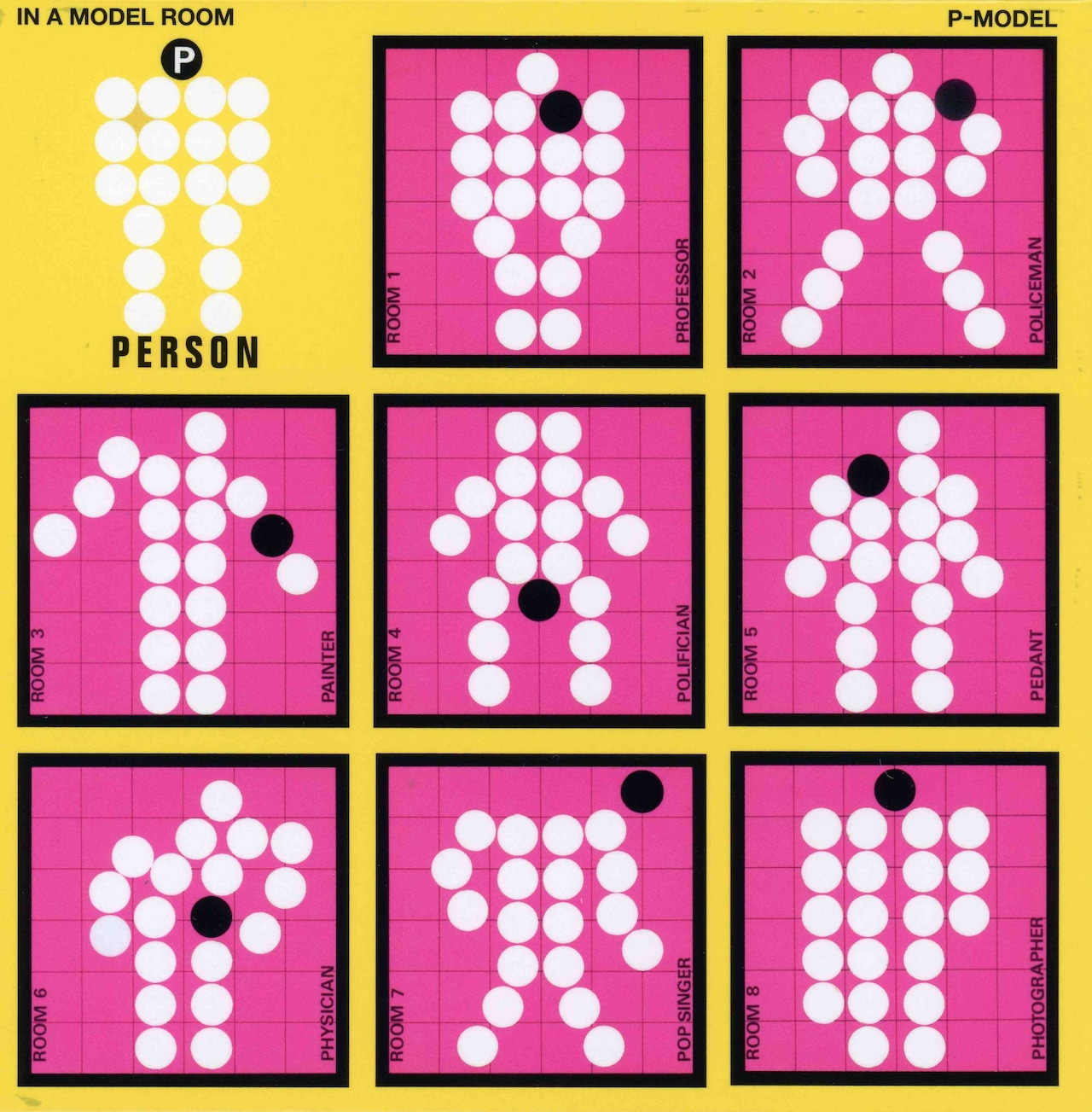 P-MODEL「IN A MODEL ROOM」アナログ盤(LP/カラーヴァイナル)