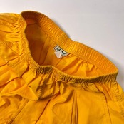 USA製 L.L.Bean エルエルビーン ナイロン ショートパンツ SMALL WOMENS/イエロー レディース ウエストゴム